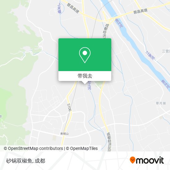 砂锅双椒鱼地图