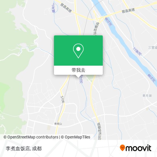 李煮血饭店地图