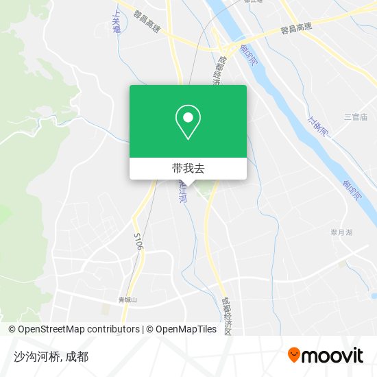 沙沟河桥地图