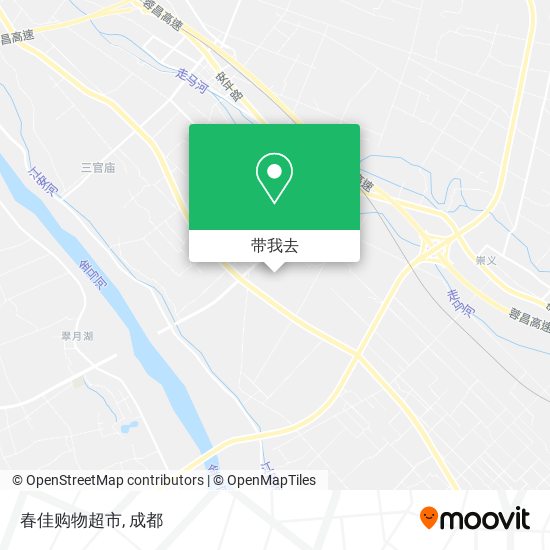 春佳购物超市地图