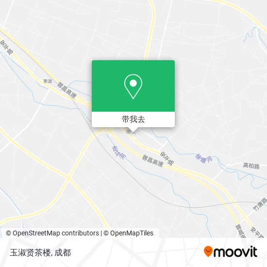 玉淑贤茶楼地图