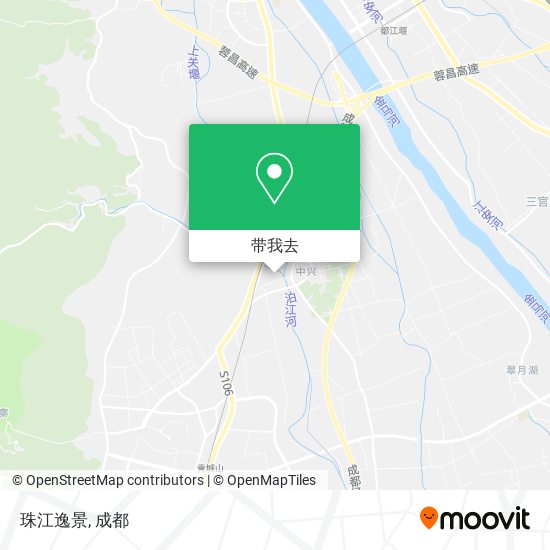 珠江逸景地图