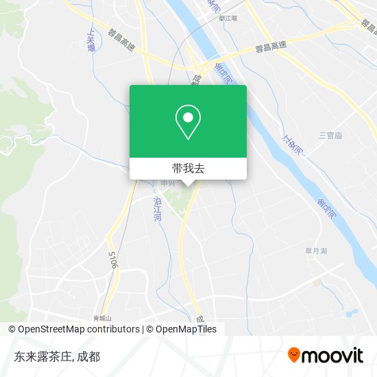 东来露茶庄地图
