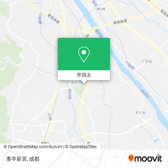 耆亭新居地图