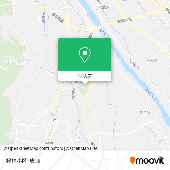 梓桐小区地图