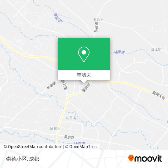 崇德小区地图