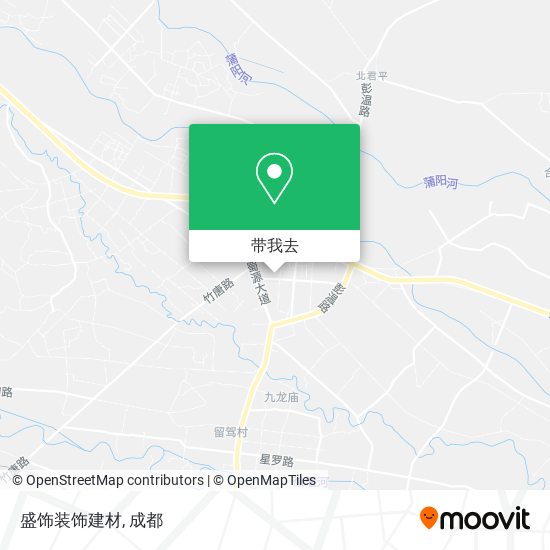 盛饰装饰建材地图
