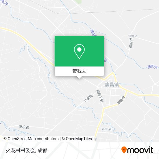 火花村村委会地图