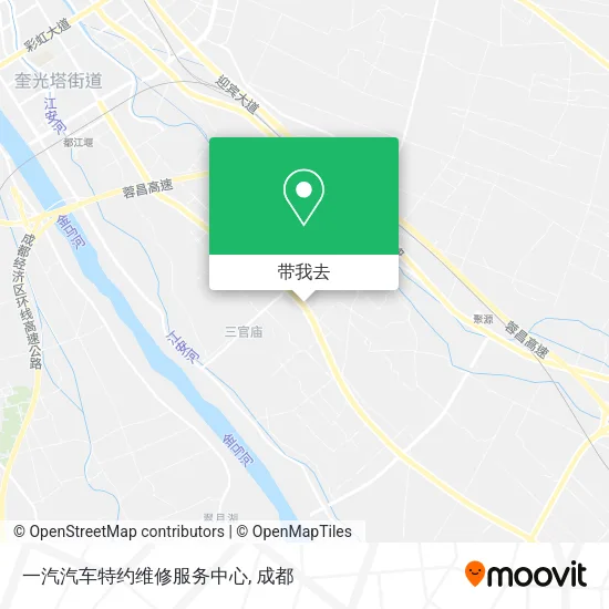 一汽汽车特约维修服务中心地图