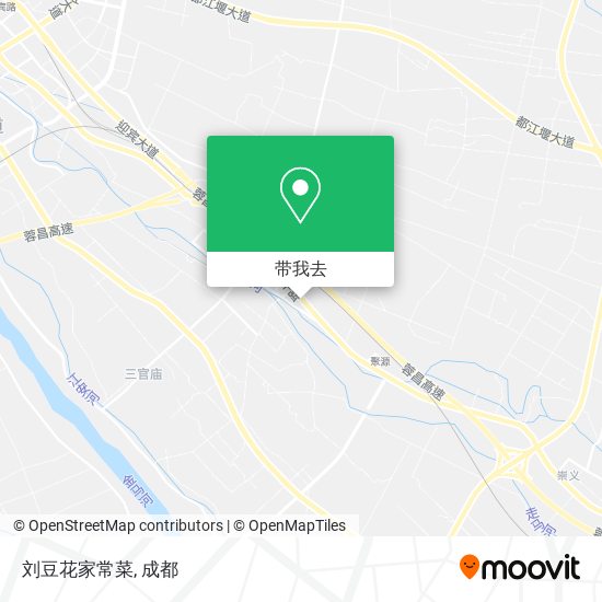 刘豆花家常菜地图