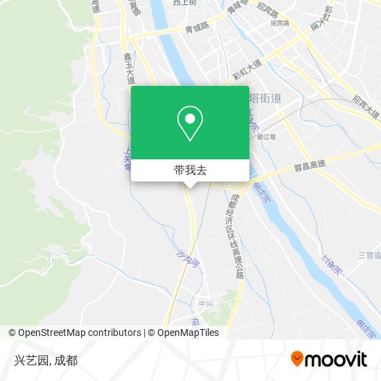 兴艺园地图