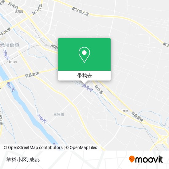 羊桥小区地图