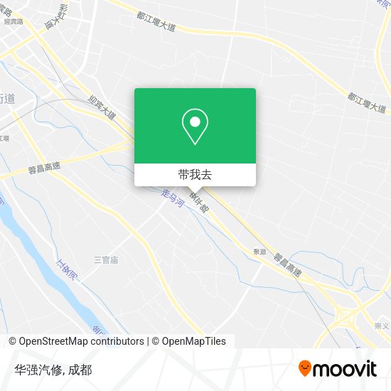 华强汽修地图