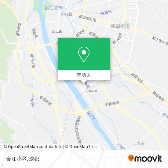 金江小区地图