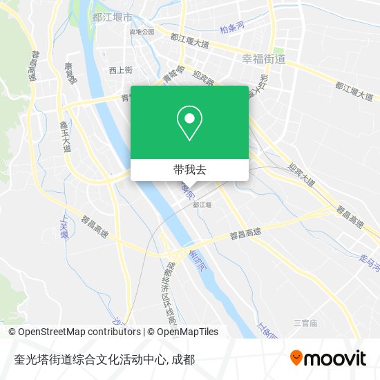 奎光塔街道综合文化活动中心地图