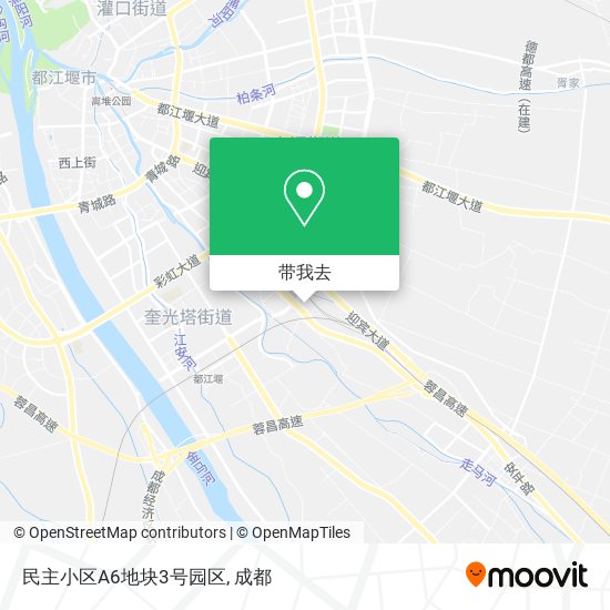 民主小区A6地块3号园区地图