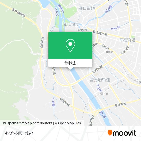 外滩公园地图