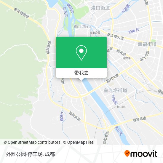 外滩公园-停车场地图