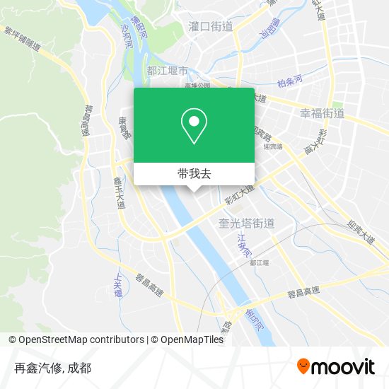 再鑫汽修地图