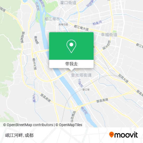岷江河畔地图