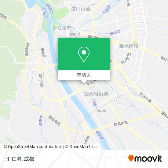 汇仁港地图