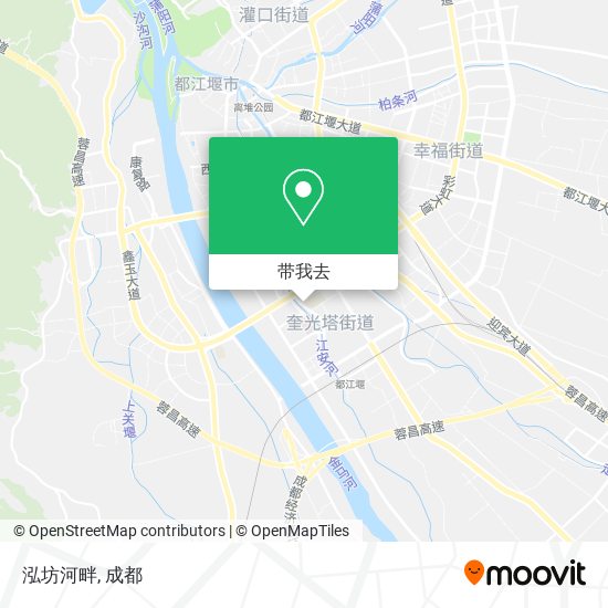 泓坊河畔地图