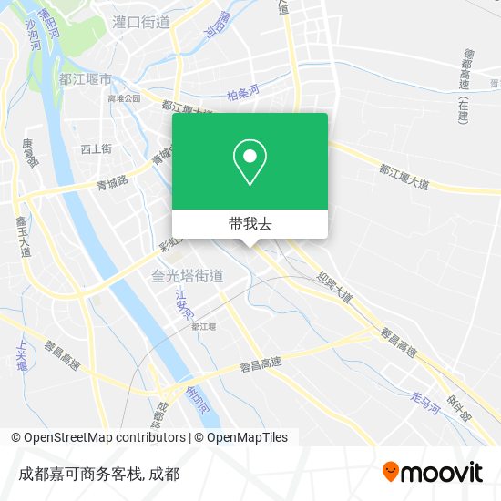 成都嘉可商务客栈地图