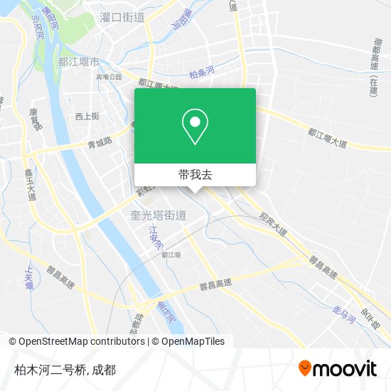 柏木河二号桥地图