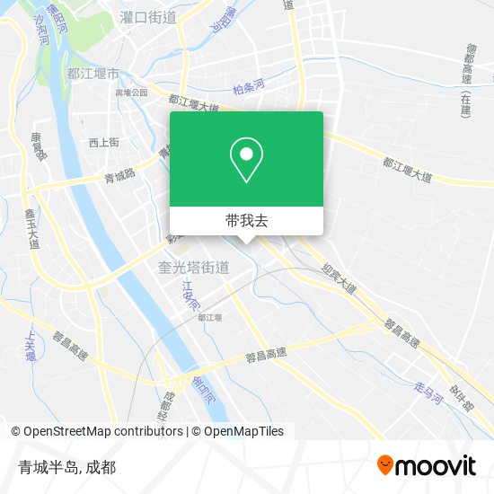 青城半岛地图