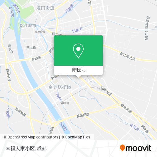 幸福人家小区地图