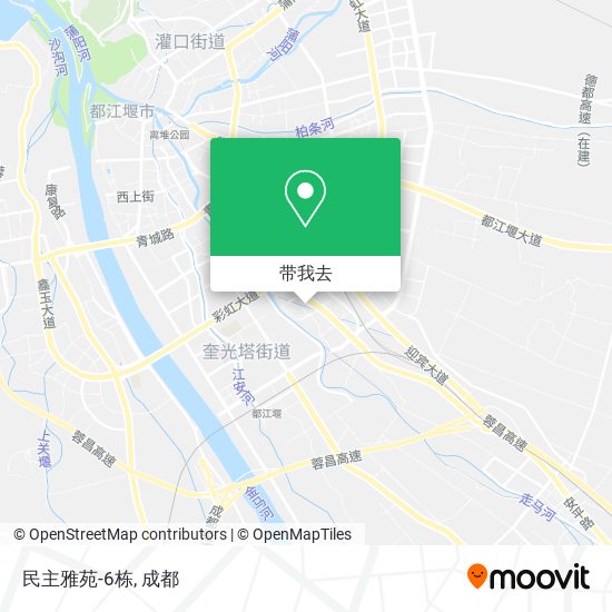 民主雅苑-6栋地图