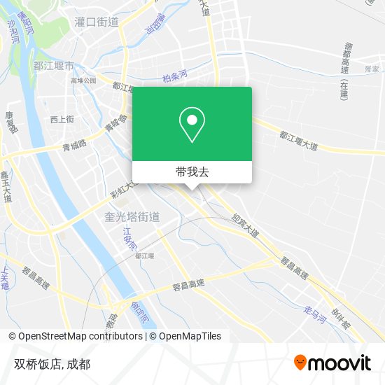 双桥饭店地图