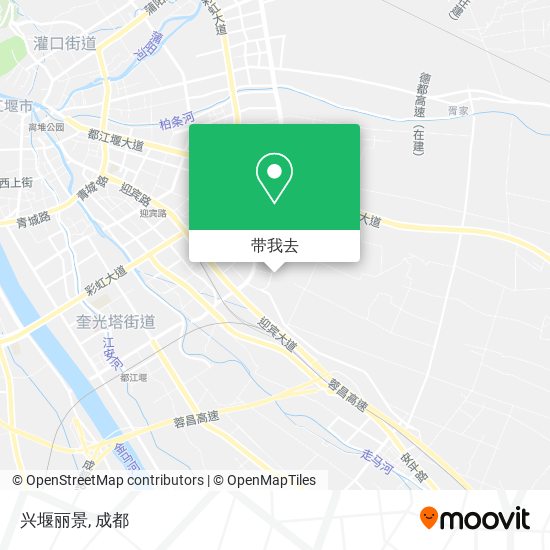 兴堰丽景地图