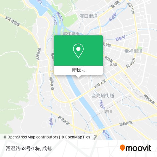灌温路63号-1栋地图