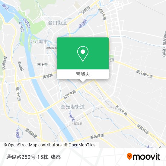 通锦路250号-15栋地图