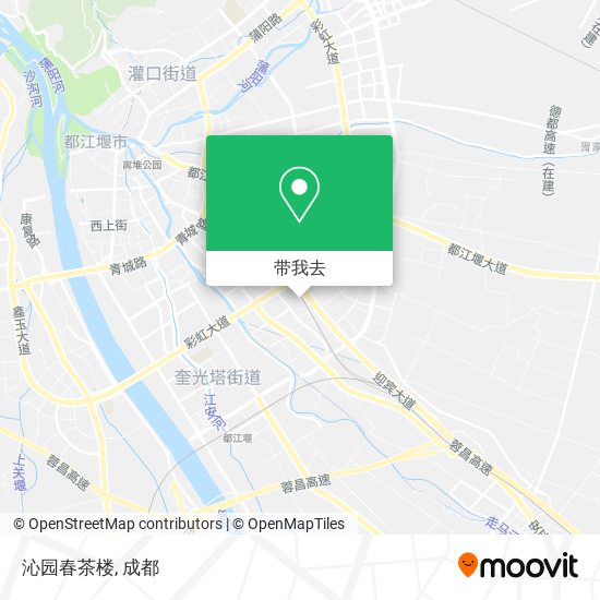 沁园春茶楼地图