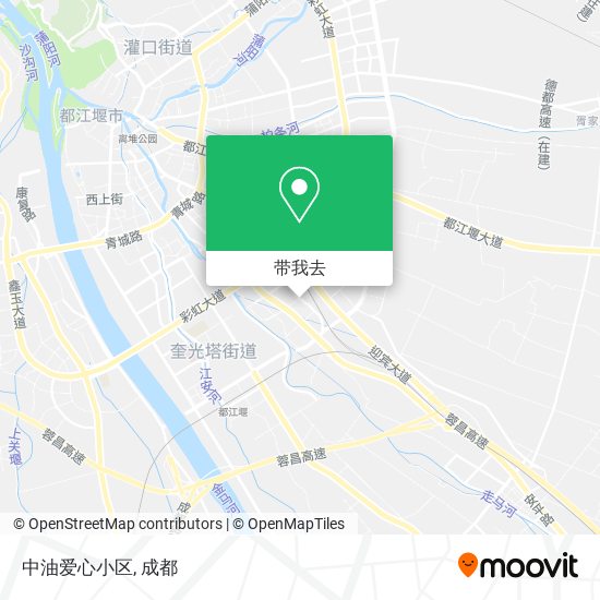 中油爱心小区地图