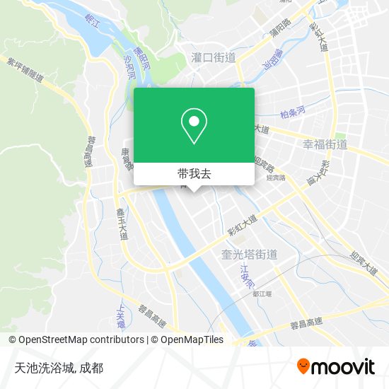 天池洗浴城地图