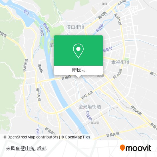 来凤鱼璧山兔地图