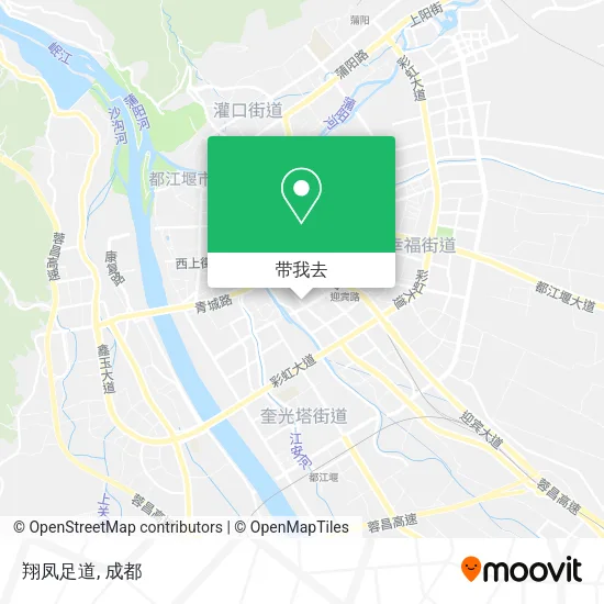 翔凤足道地图
