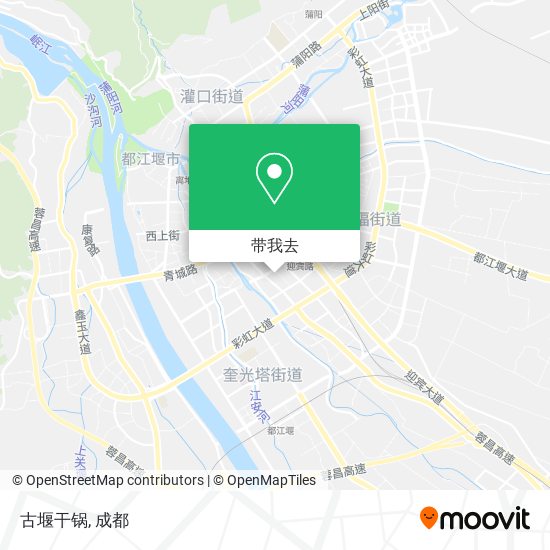 古堰干锅地图
