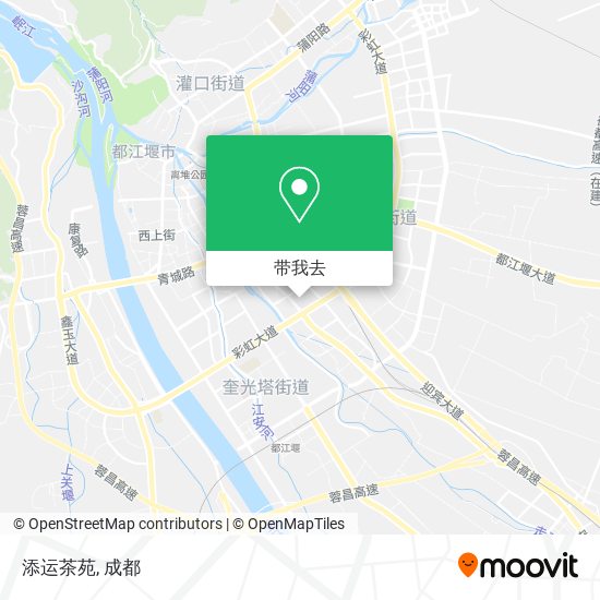 添运茶苑地图