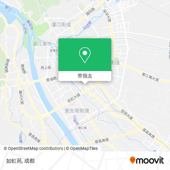 如虹苑地图