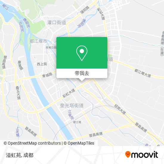 溢虹苑地图