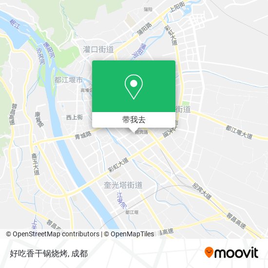 好吃香干锅烧烤地图