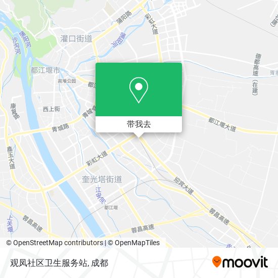 观凤社区卫生服务站地图
