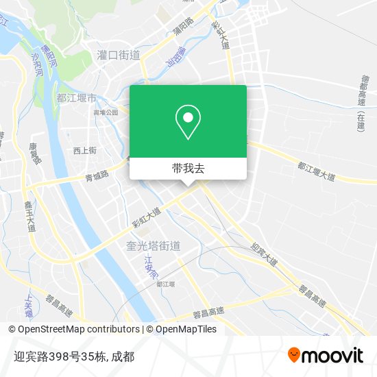 迎宾路398号35栋地图