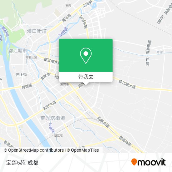 宝莲5苑地图