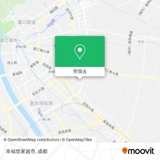 幸福世家超市地图