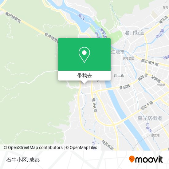 石牛小区地图